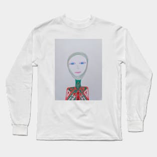 S2 Unique Portrait Art Long Sleeve T-Shirt